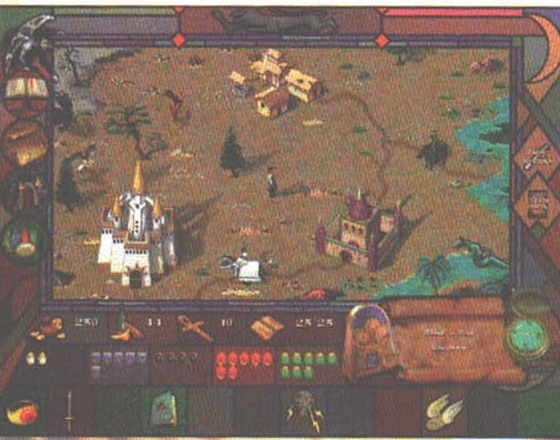 Sus: Cam așa arată jocul imaginat de Sid Meier. Un pic Civilization, un pic Heroes of M&M. Interfața pare simplă, iar grafica muncită și deloc rea.