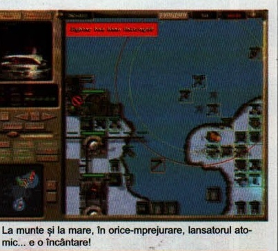 La munte și la mare, în orice-mprejurare, lansatorul atomic... e o încântare!