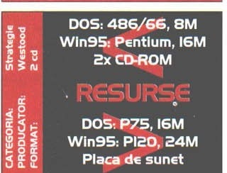 Caseta CATEGORIA / PRODUCĂTOR / FORMAT + RESURSE