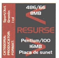 Caseta CATEGORIA / PRODUCATOR / FORMAT + RESURSE