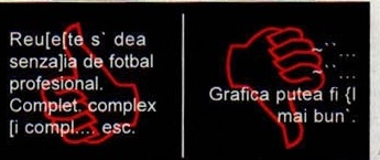 Perechea thumbs-up / thumbs-down
