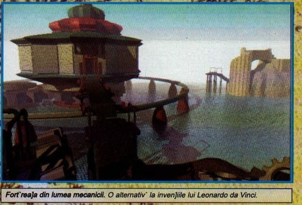 Fortăreața din lumea mecanicii. O alternativă la invențiile lui Leonardo da Vinci.