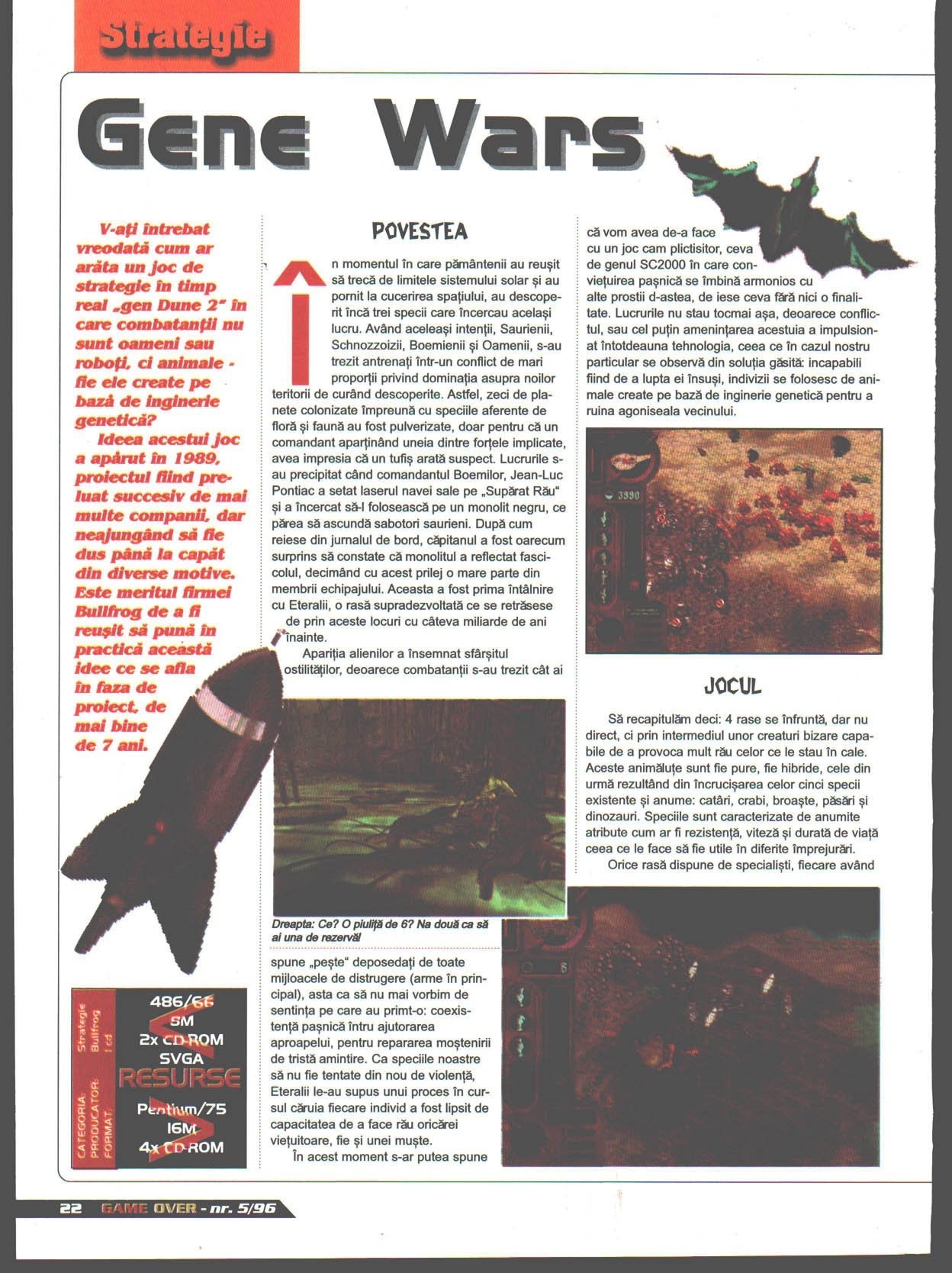 Numărul 5, pagina 24 — Gene Wars