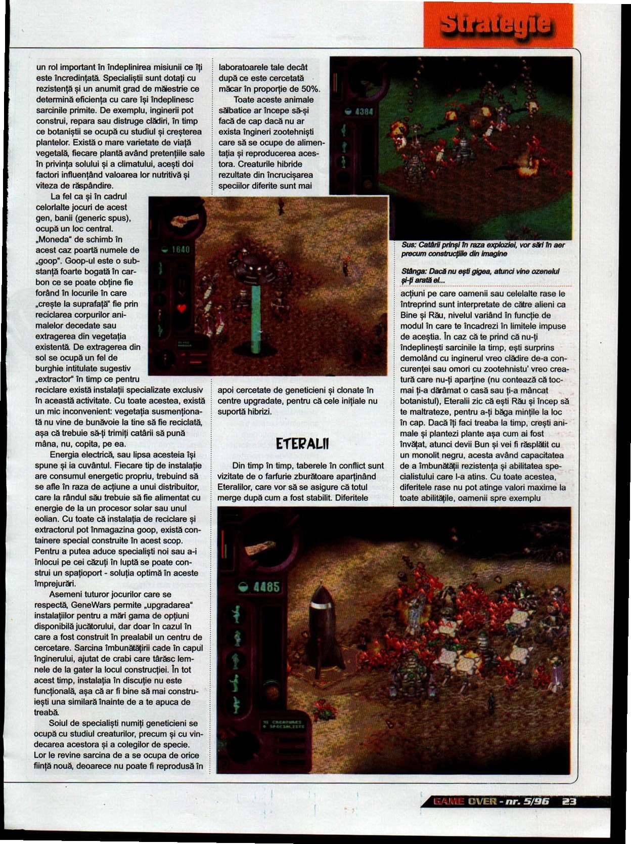 Numărul 5, pagina 25 — Gene Wars
