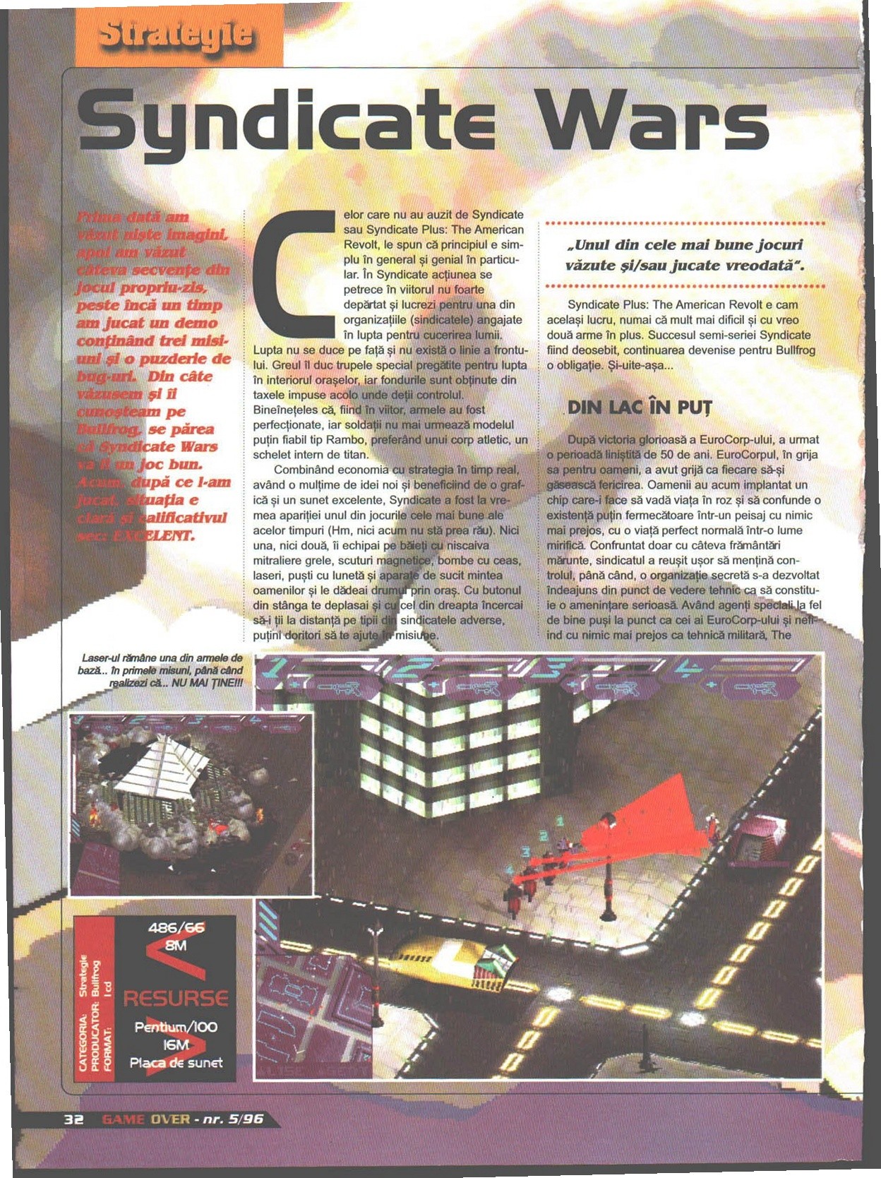 Numărul 5, pagina 34 — Syndicate Wars