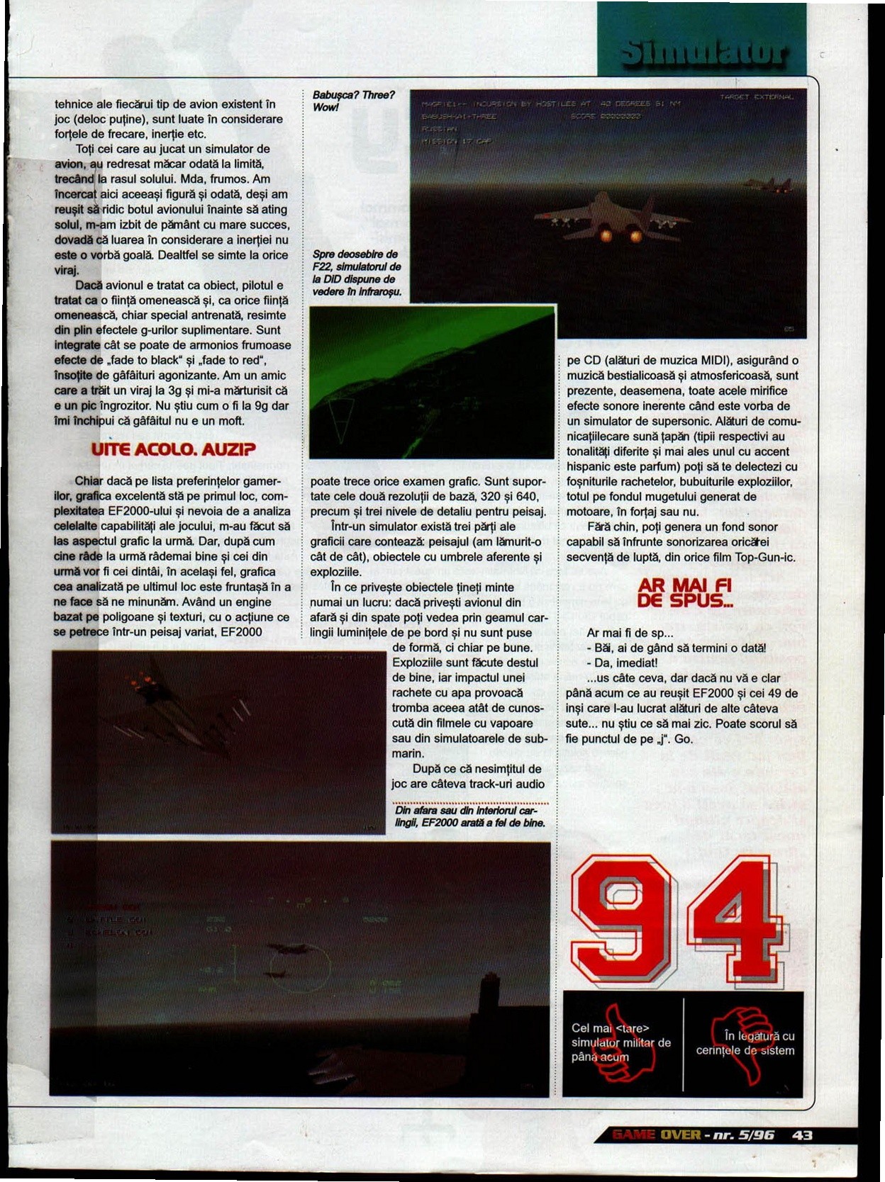 Numărul 5, pagina 45 — EF 2000