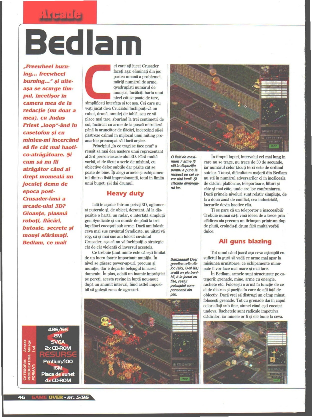 Numărul 5, pagina 48 — Bedlam