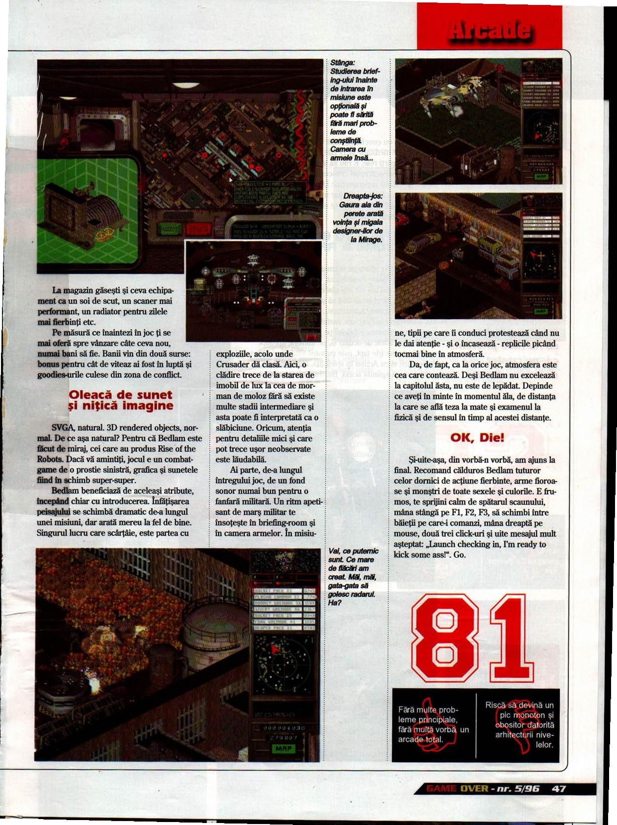 Numărul 5, pagina 49 — Bedlam