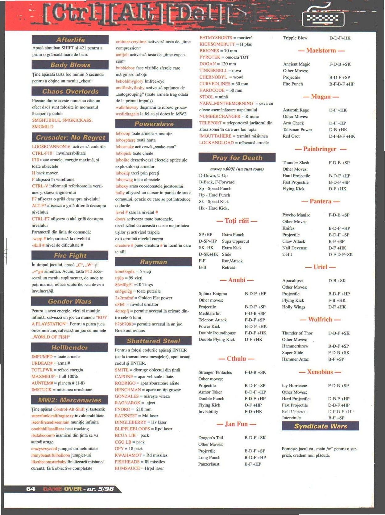 Numărul 5, pagina 64 — [Ctrl][Alt][Del]>
