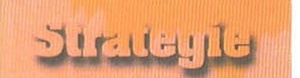 Eticheta portocalie de gen „Strategie" (colț stânga-sus, pagină verso)