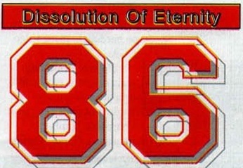 Score Board „Dissolution Of Eternity": 86