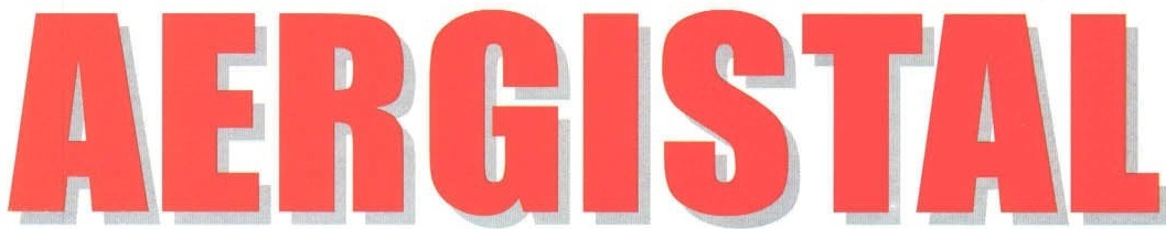 Logo-ul roșu al noii rubrici „AERGISTAL"