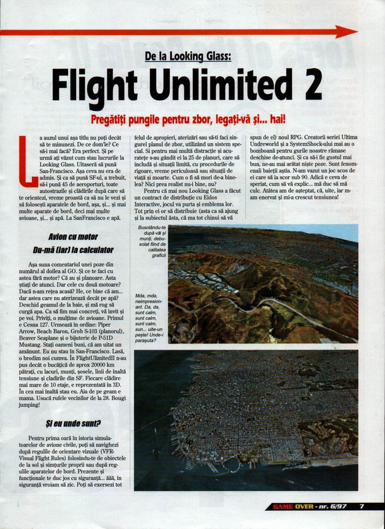 Numărul 6, pagina 9 — Flight Unlimited 2