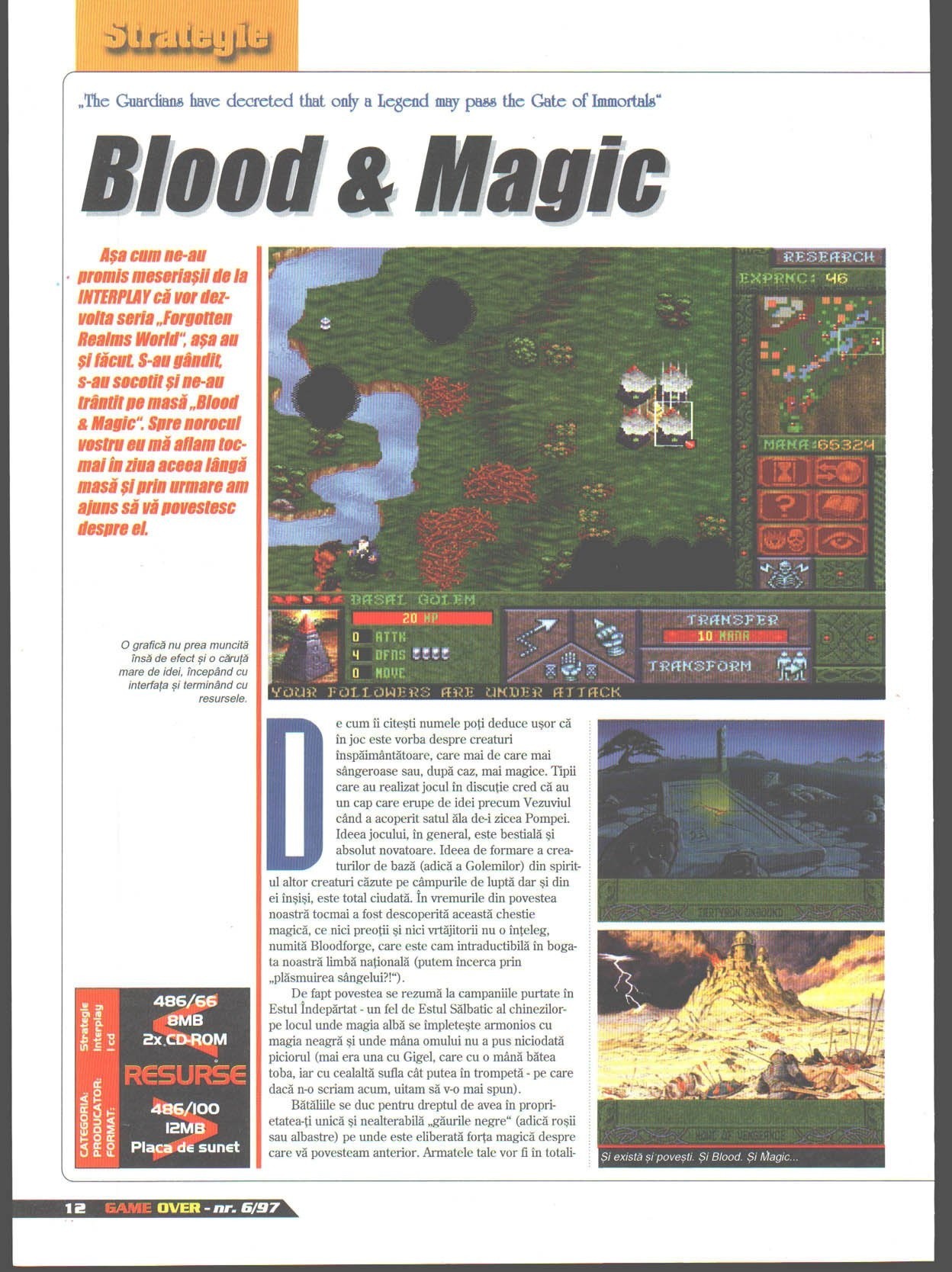Numărul 6, pagina 14 — Blood & Magic