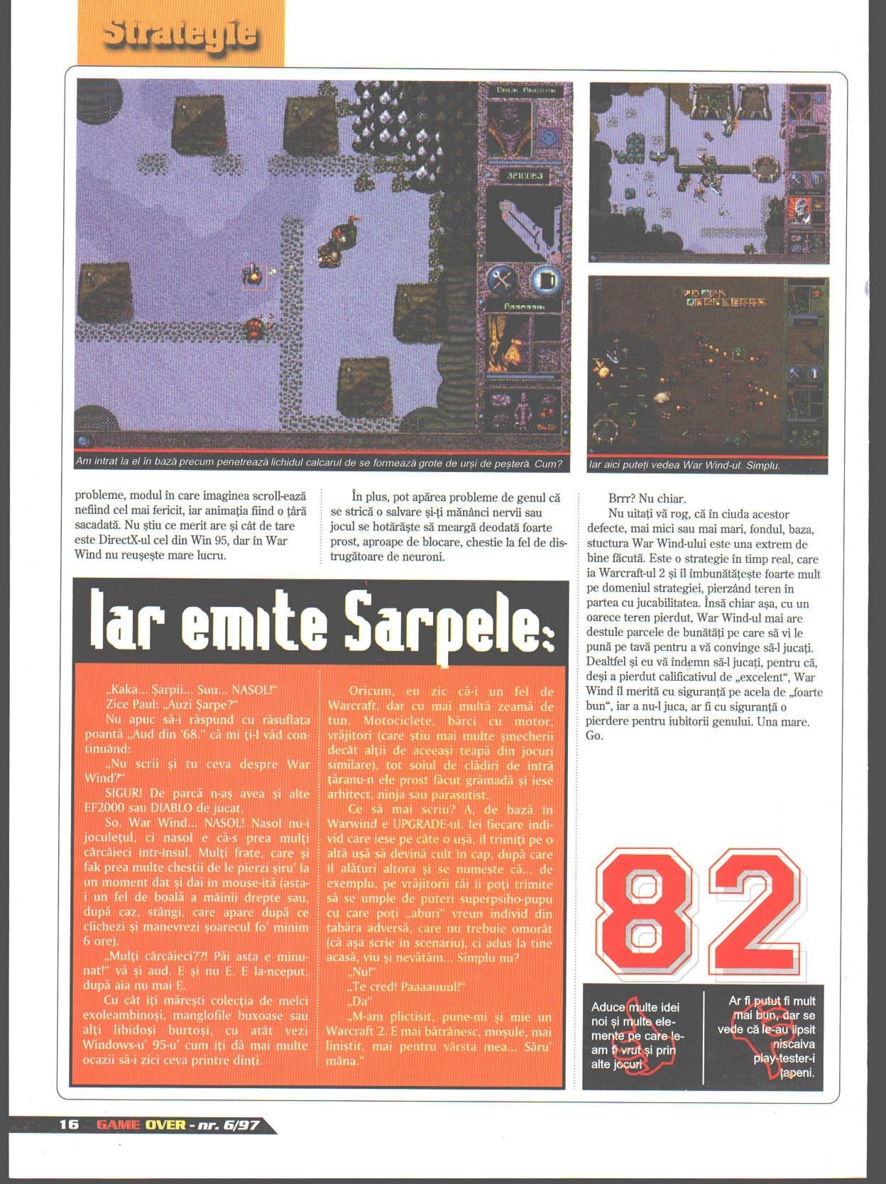 Numărul 6, pagina 18 — War Wind