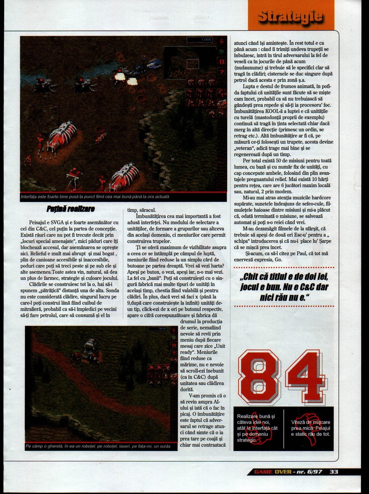 Numărul 6, pagina 35 — Krush Kill'N Destroy