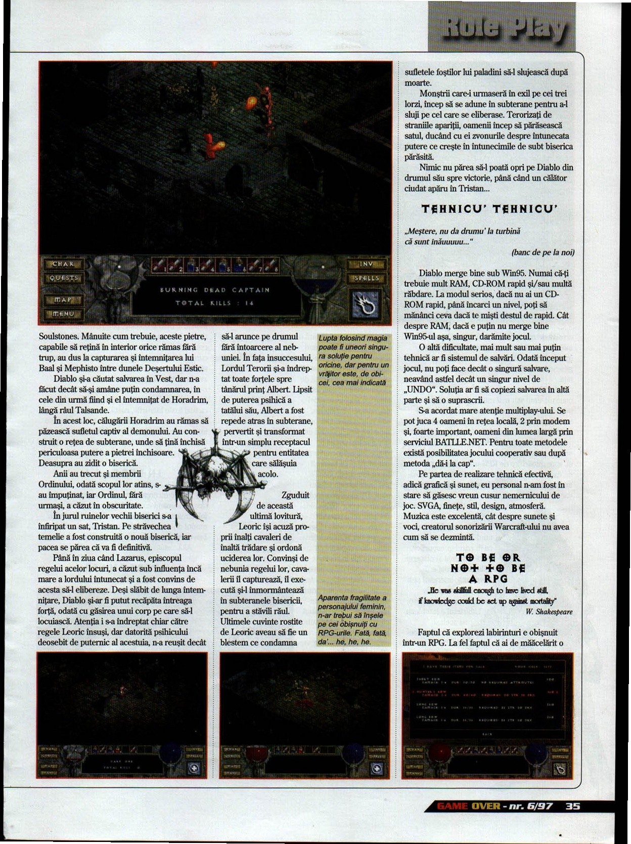 Numărul 6, pagina 37 — Diablo