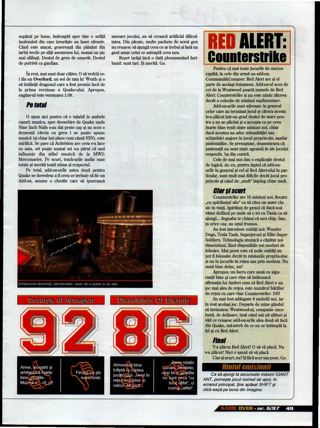 Numărul 6, pagina 51 — Red Alert: Counterstrike