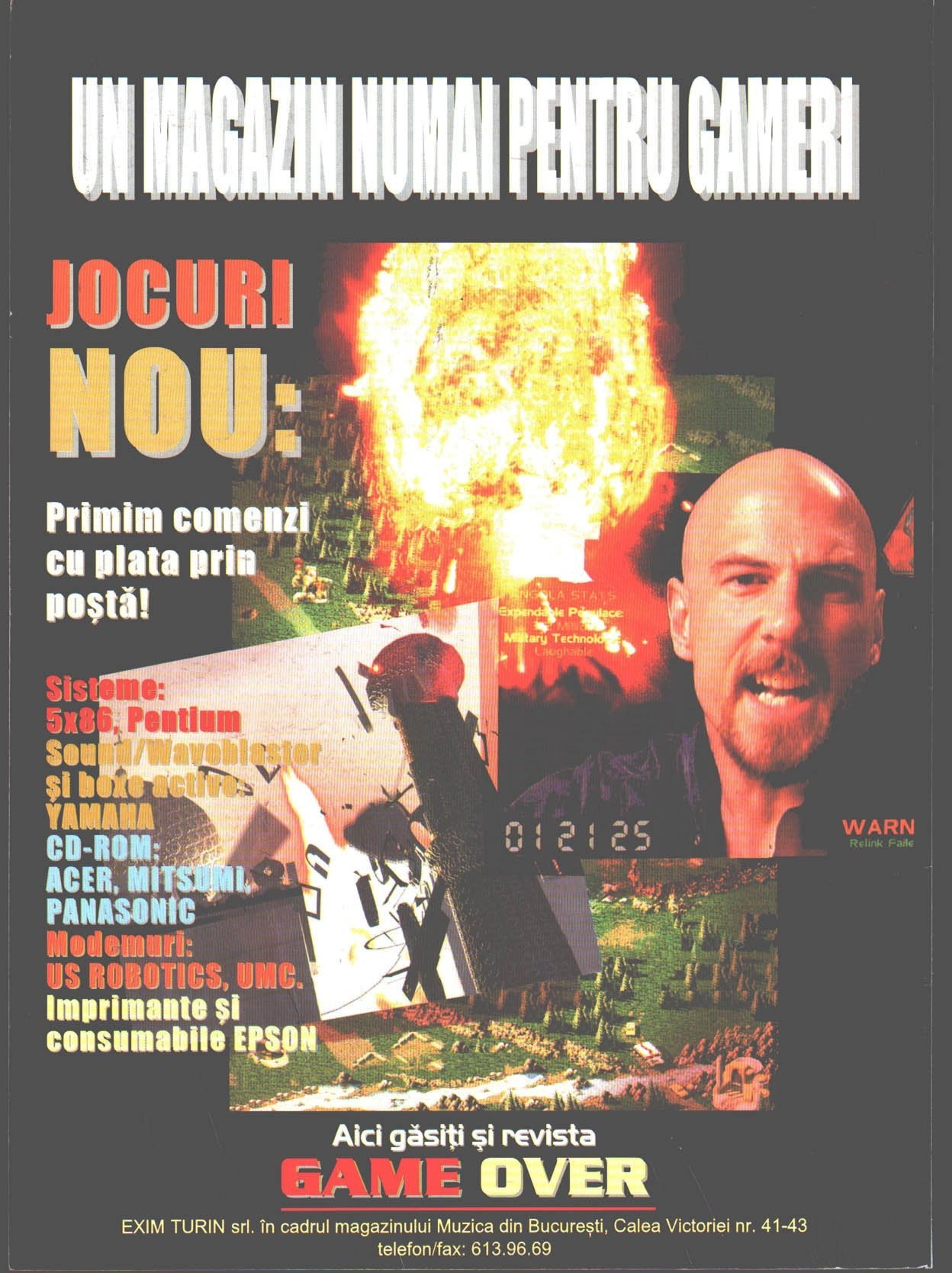 Numărul 6, pagina 68 — Un magazin numai pentru gameri (coperta 4)