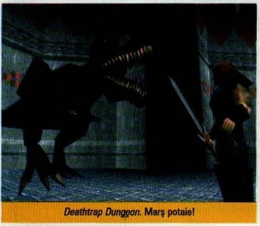 Deathtrap Dungeon. Marș potaie!