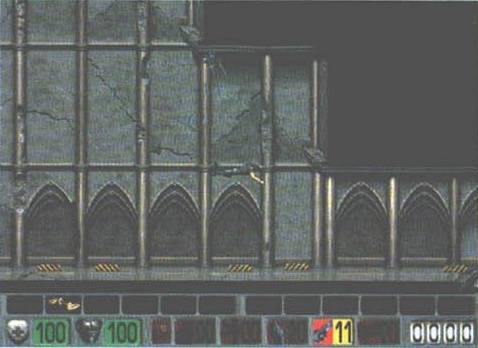 Captură: galerie gotică cu arcade