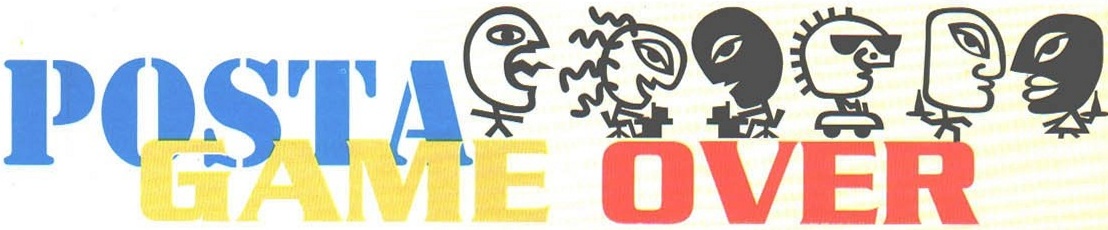 Bannerul rubricii „POȘTA GAME OVER"