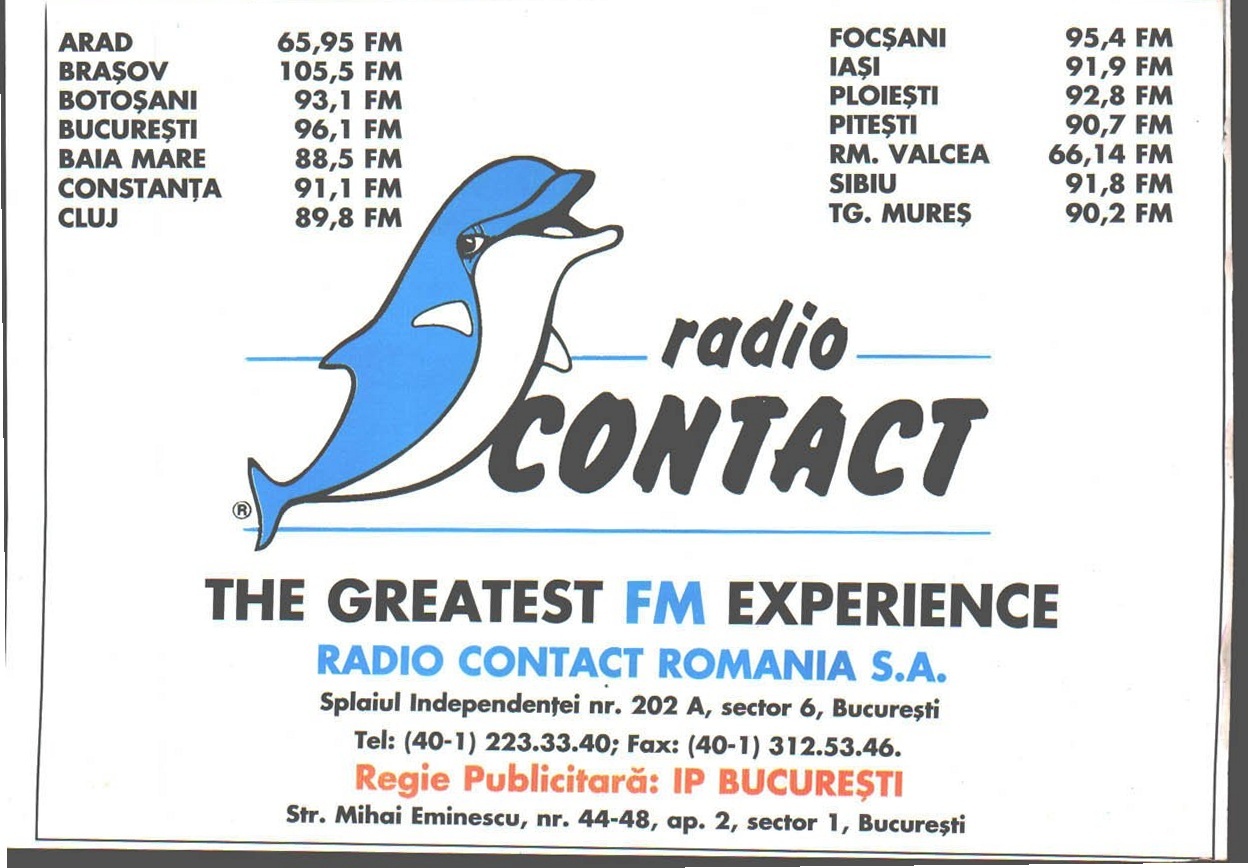 Reclamă Radio Contact — The Greatest FM Experience