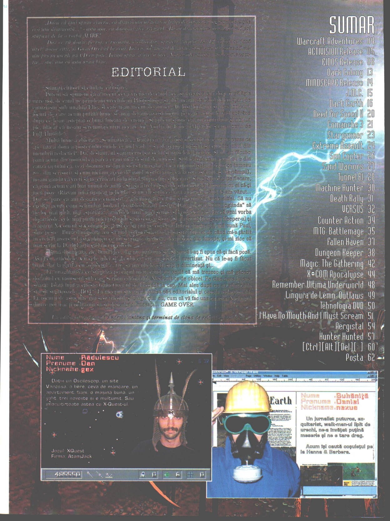 Numărul 7, pagina 4 — Editorial