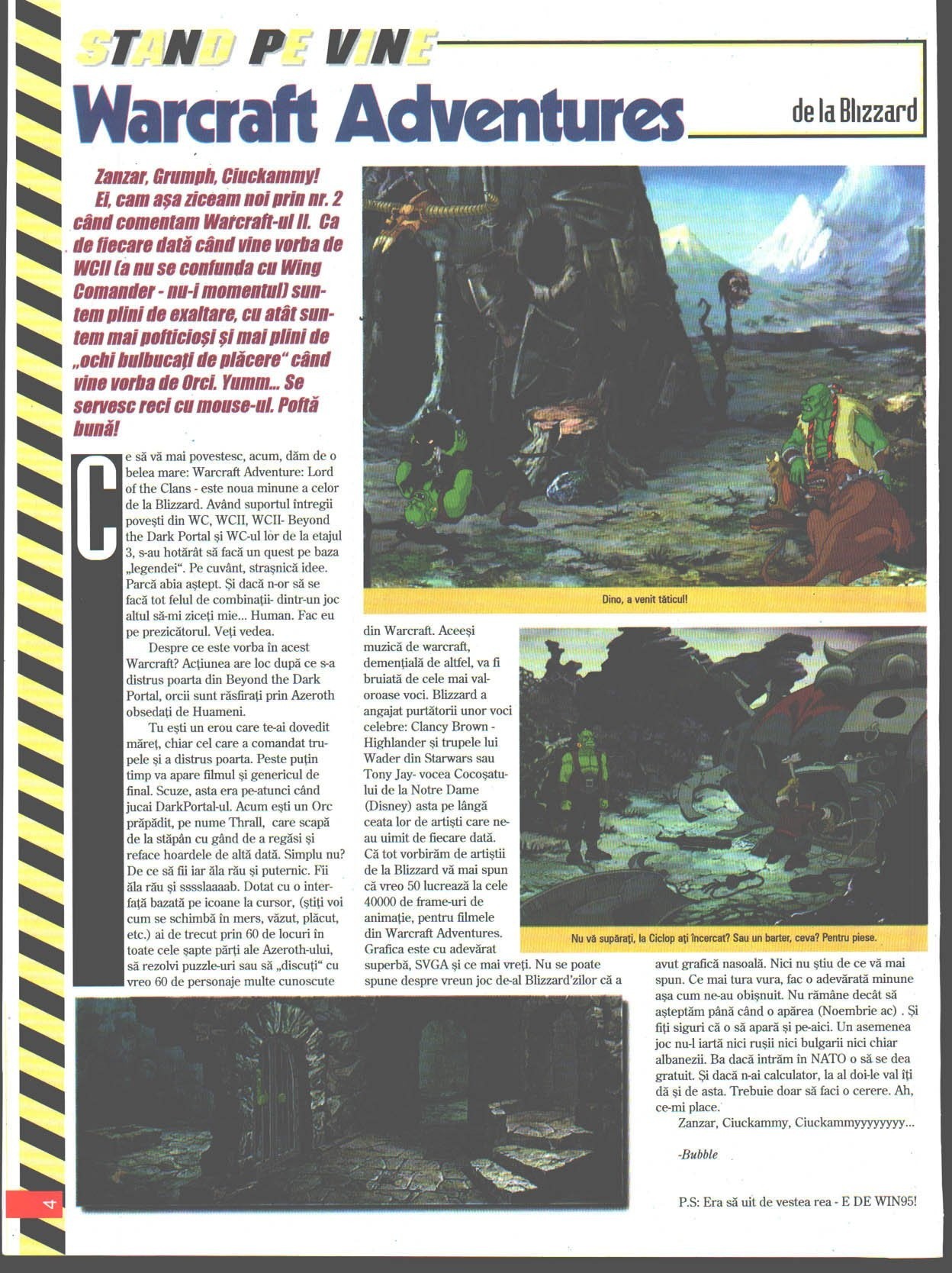 Numărul 7, pagina 6 — Warcraft Adventures