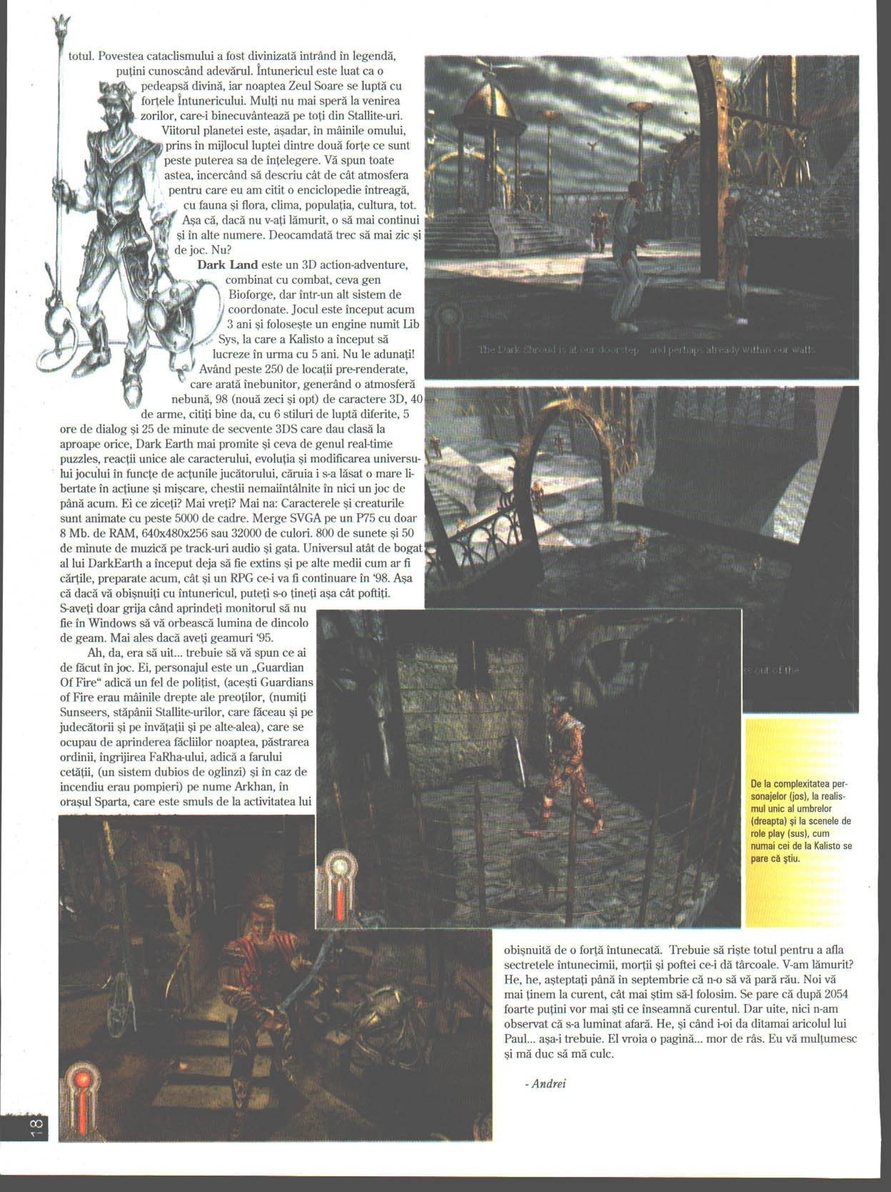 Numărul 7, pagina 20 — Dark Earth