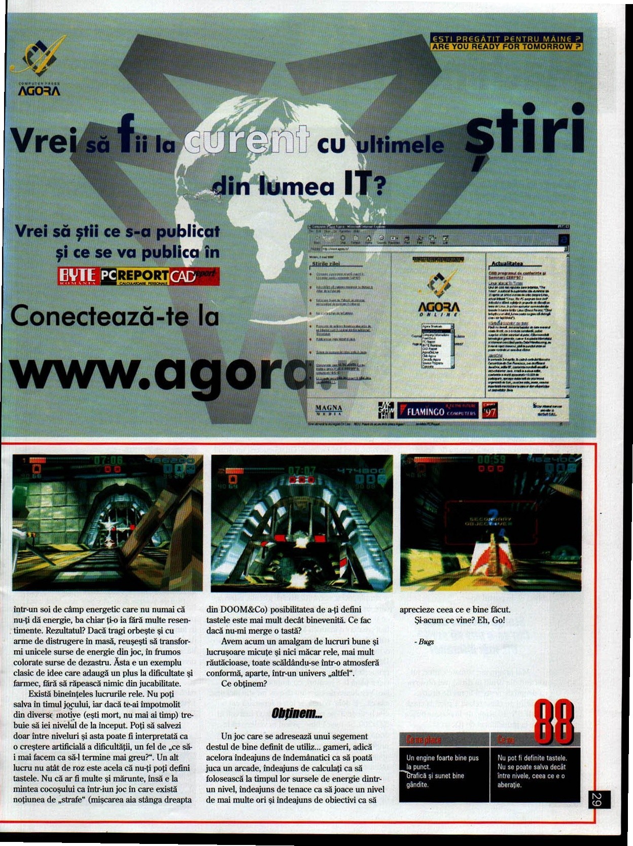 Numărul 7, pagina 31 — Reclamă — Computer Press Agora
