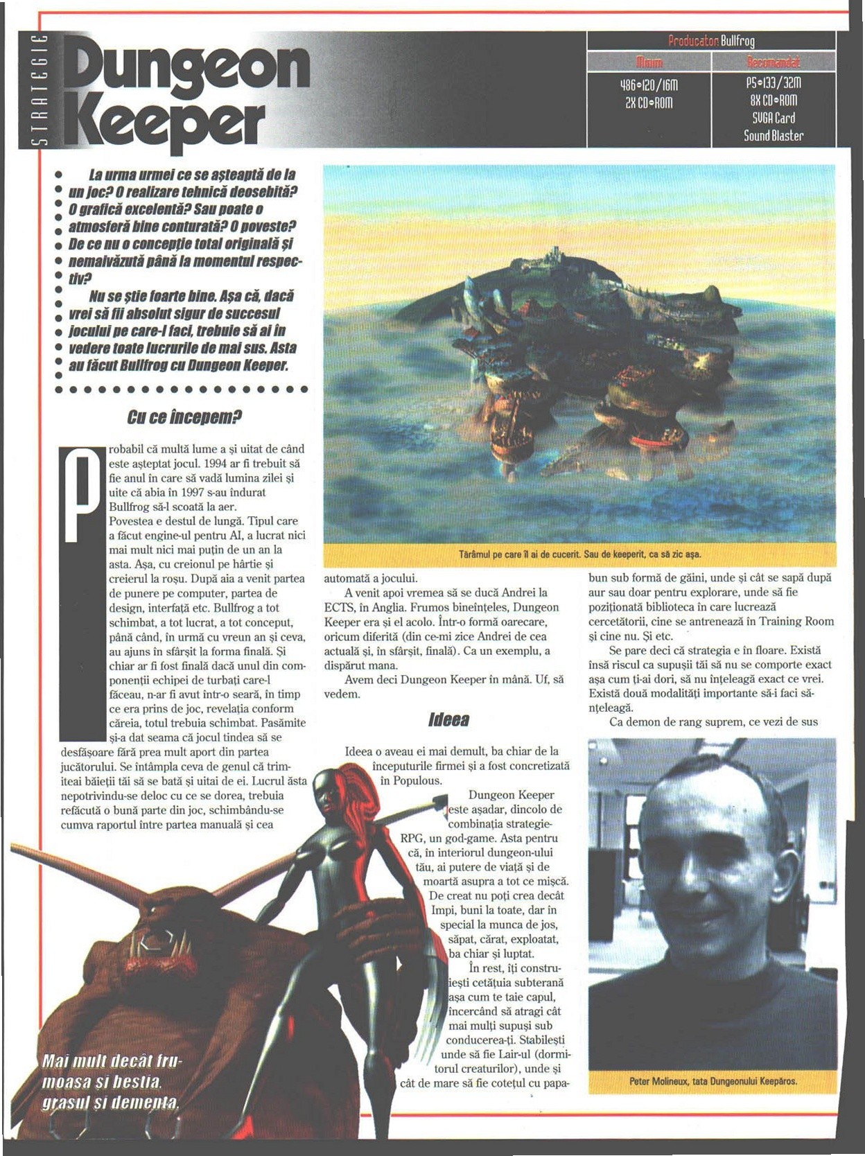 Numărul 7, pagina 40 — Dungeon Keeper