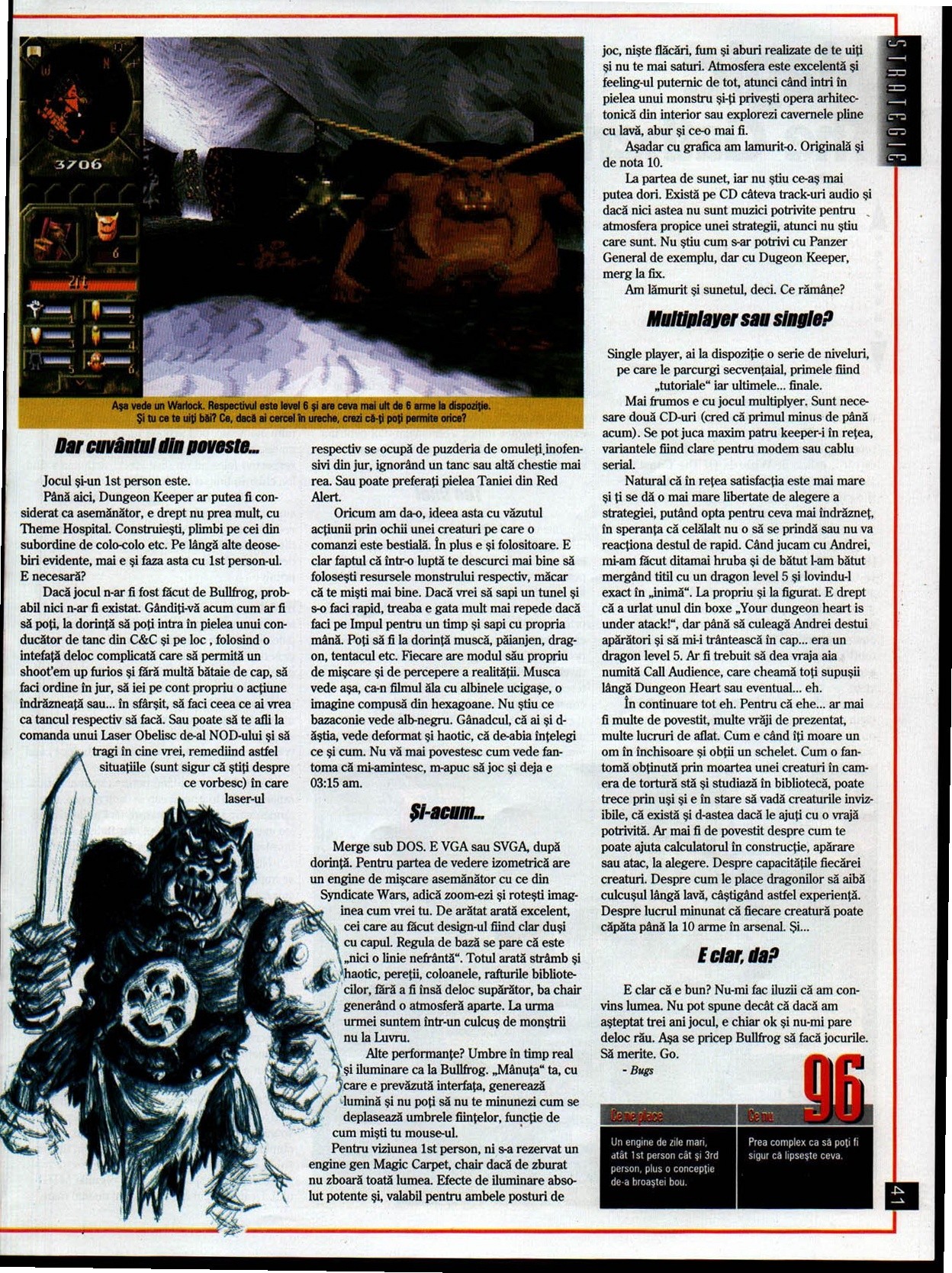 Numărul 7, pagina 43 — Dungeon Keeper