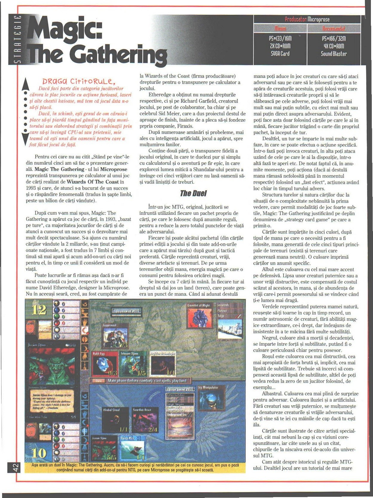 Numărul 7, pagina 44 — Magic: The Gathering