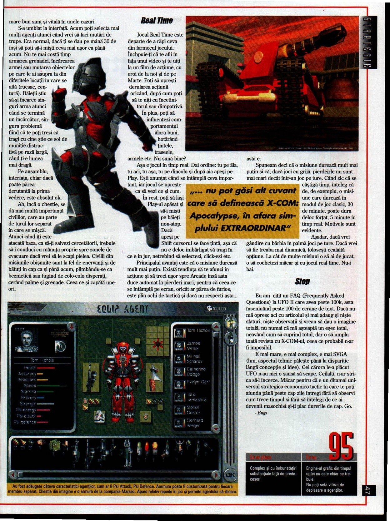 Numărul 7, pagina 49 — X-COM Apocalypse