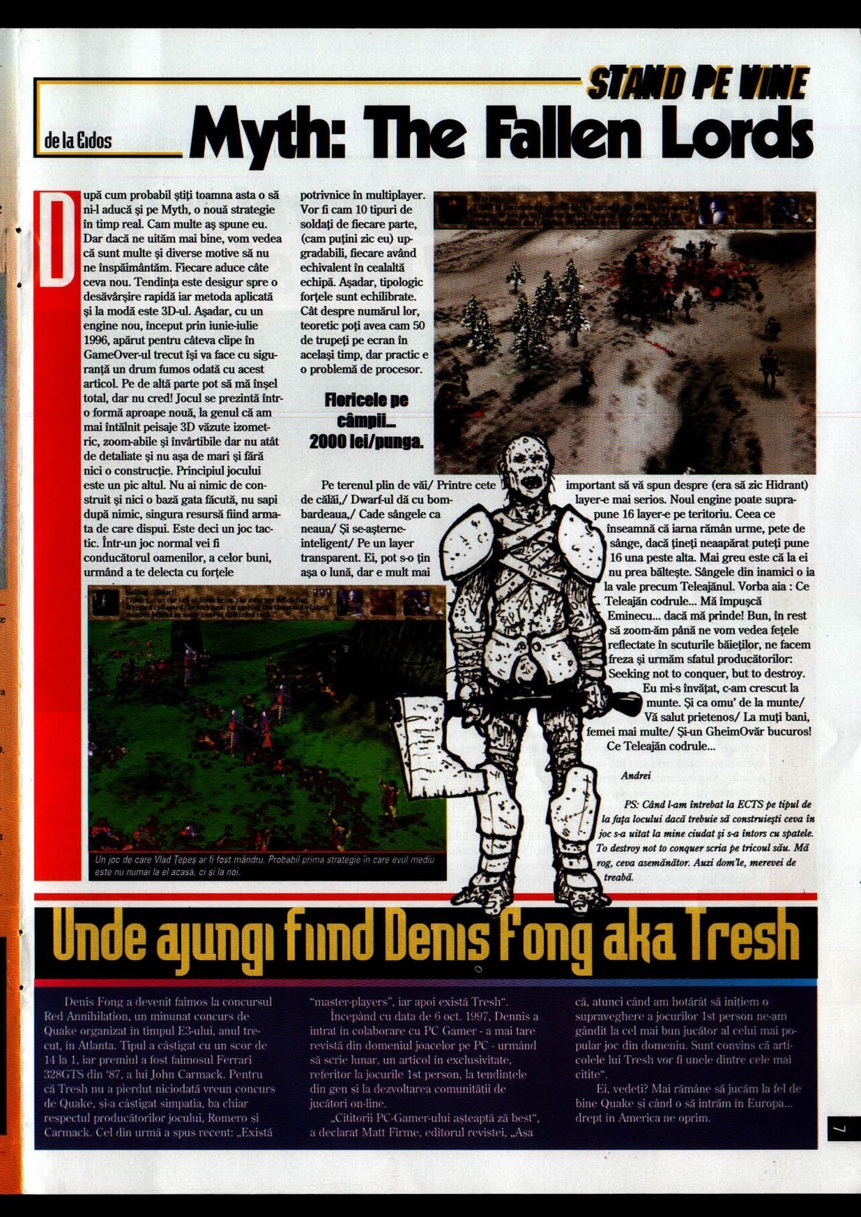 Numărul 8, pagina 9 — Unde ajungi fiind Denis Fong aka Tresh