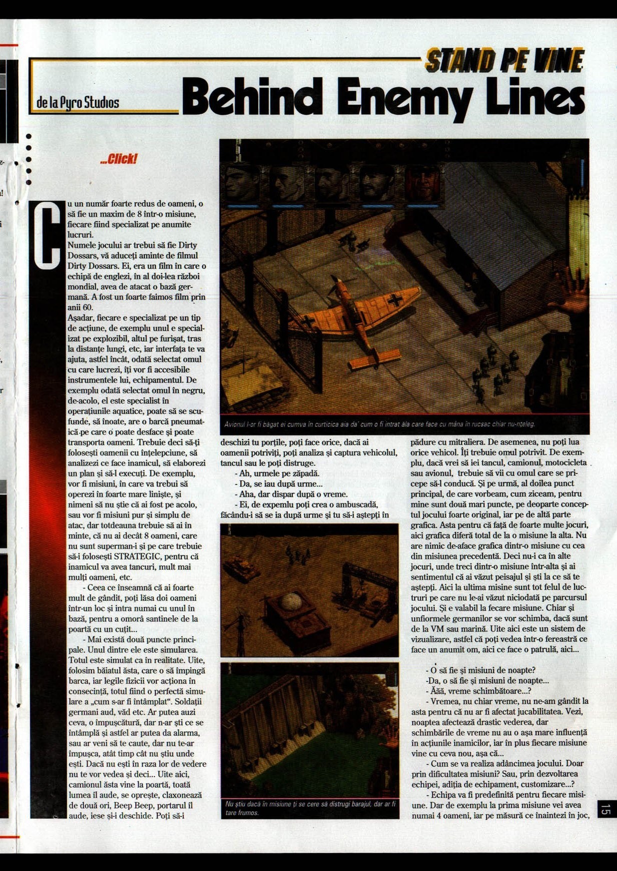 Numărul 8, pagina 17 — Behind Enemy Lines
