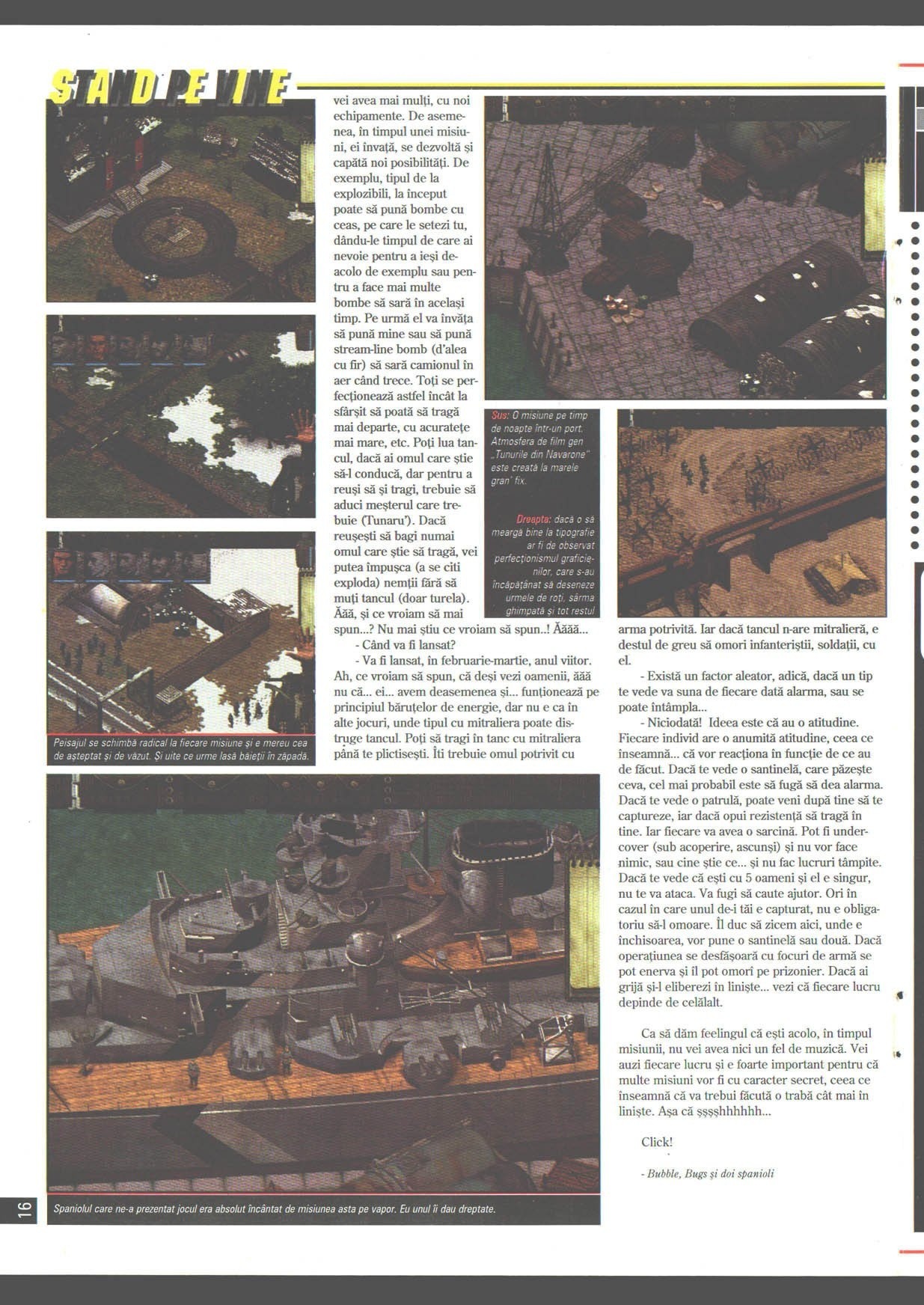 Numărul 8, pagina 18 — Behind Enemy Lines