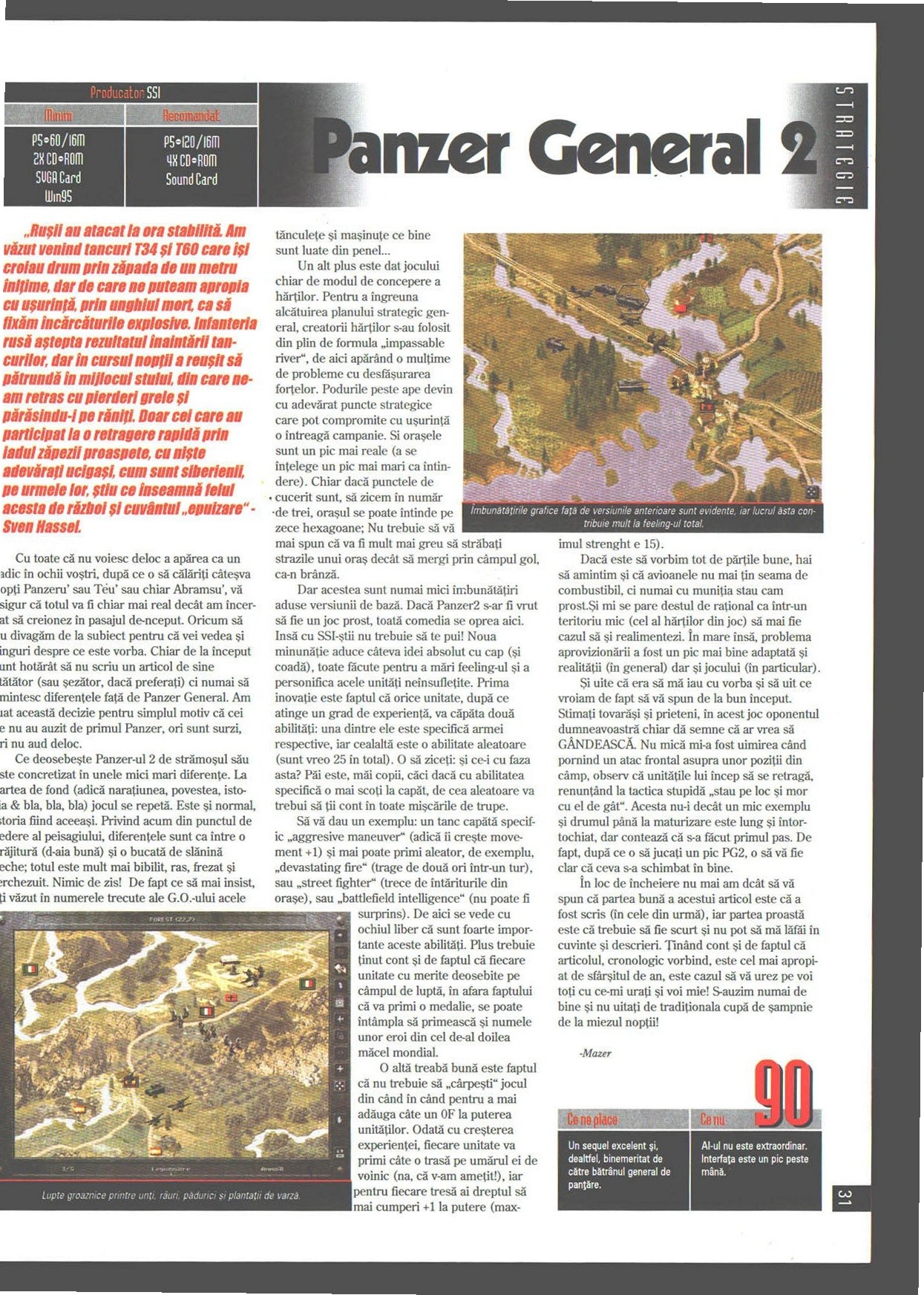 Numărul 8, pagina 33 — Panzer General II