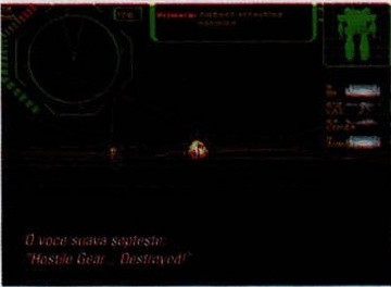 „O voce suavă șoptește: «Hostile Gear... Destroyed!»”