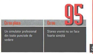 Nota finală — 95 — și caseta „Ce ne place” / „Ce nu”