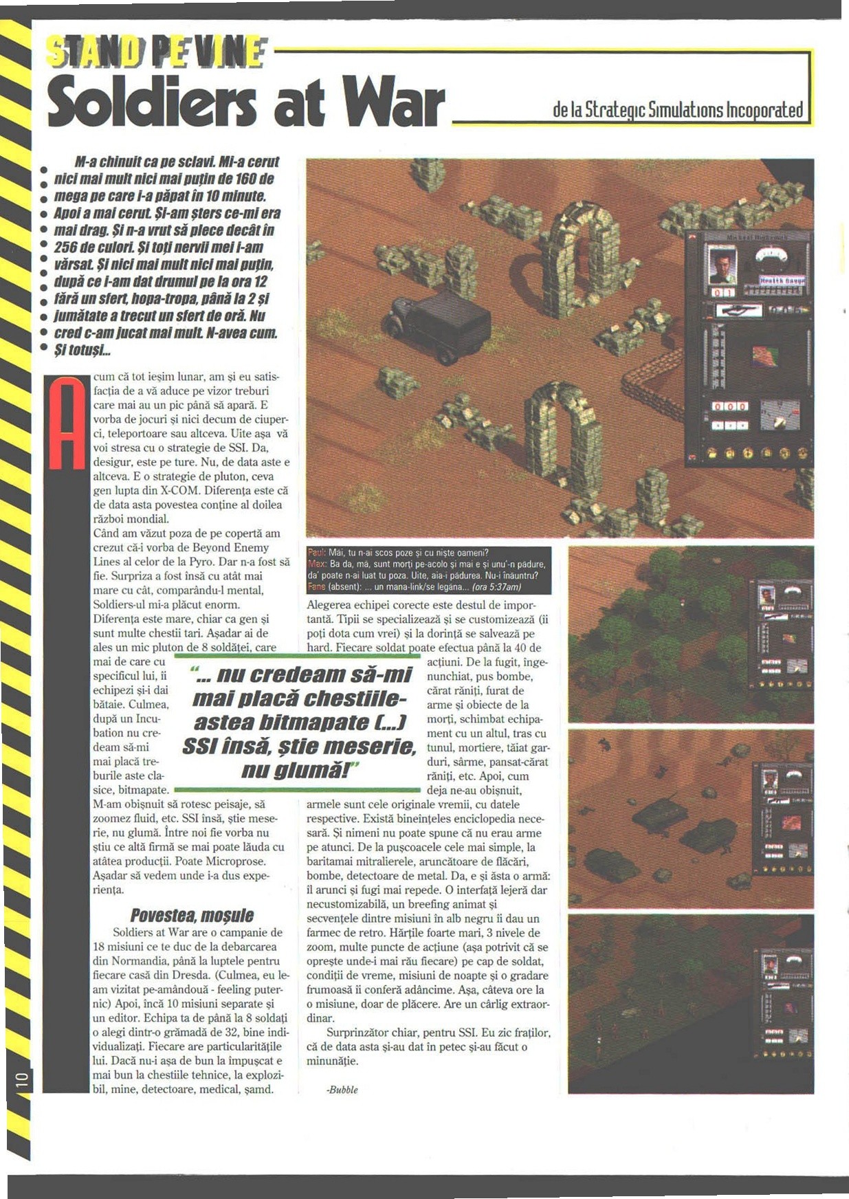 Numărul 9, pagina 12 — Soldiers at War