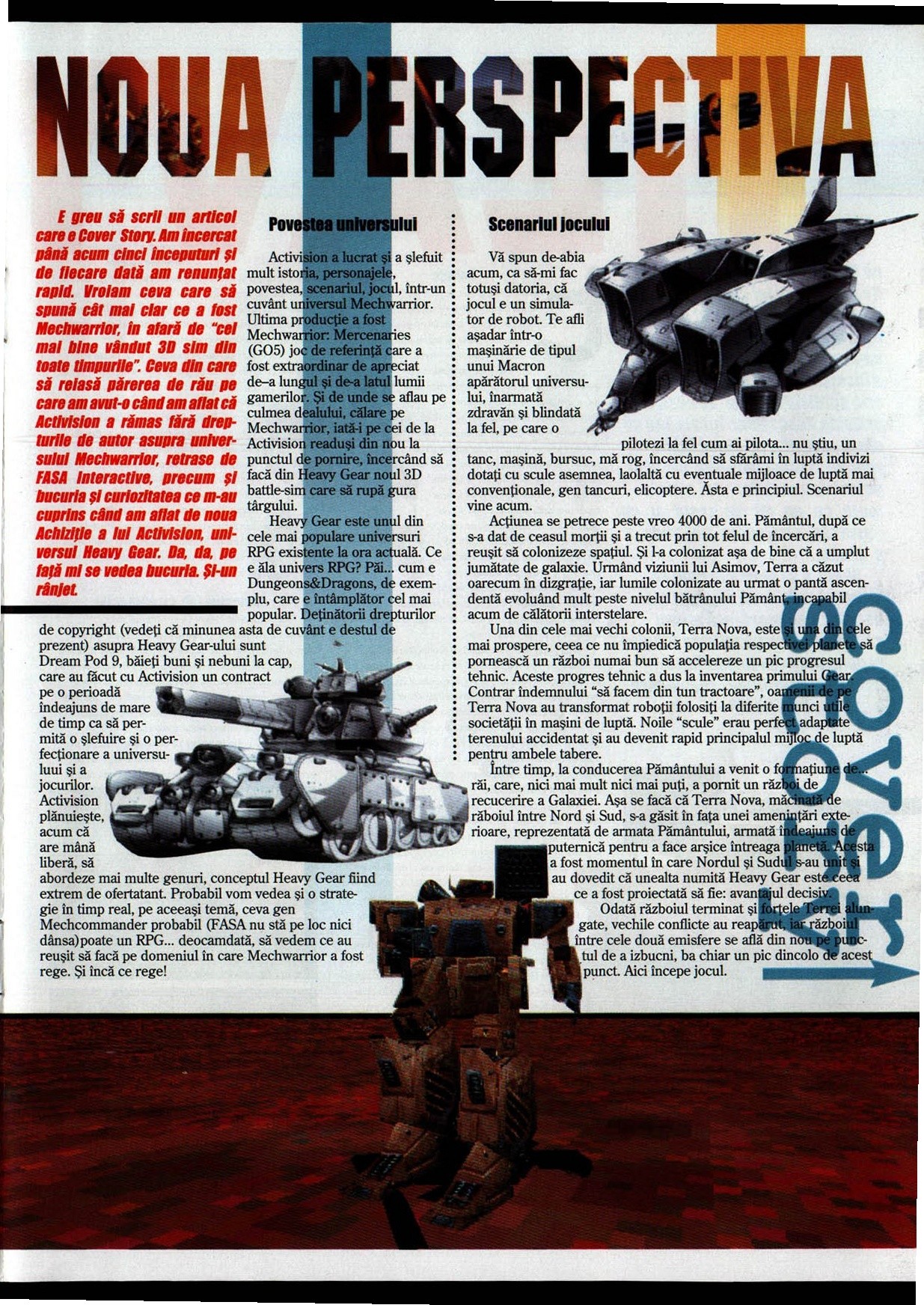 Numărul 9, pagina 15 — Heavy Gear