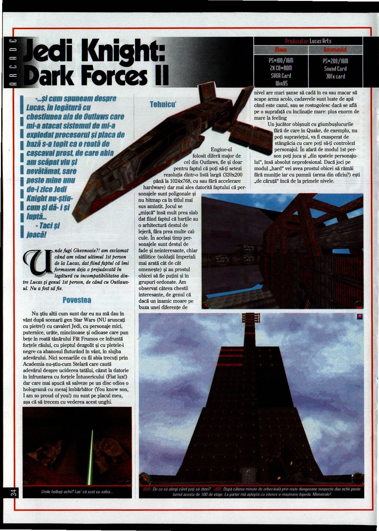 Numărul 9, pagina 36 — Jedi Knight: Dark Forces II