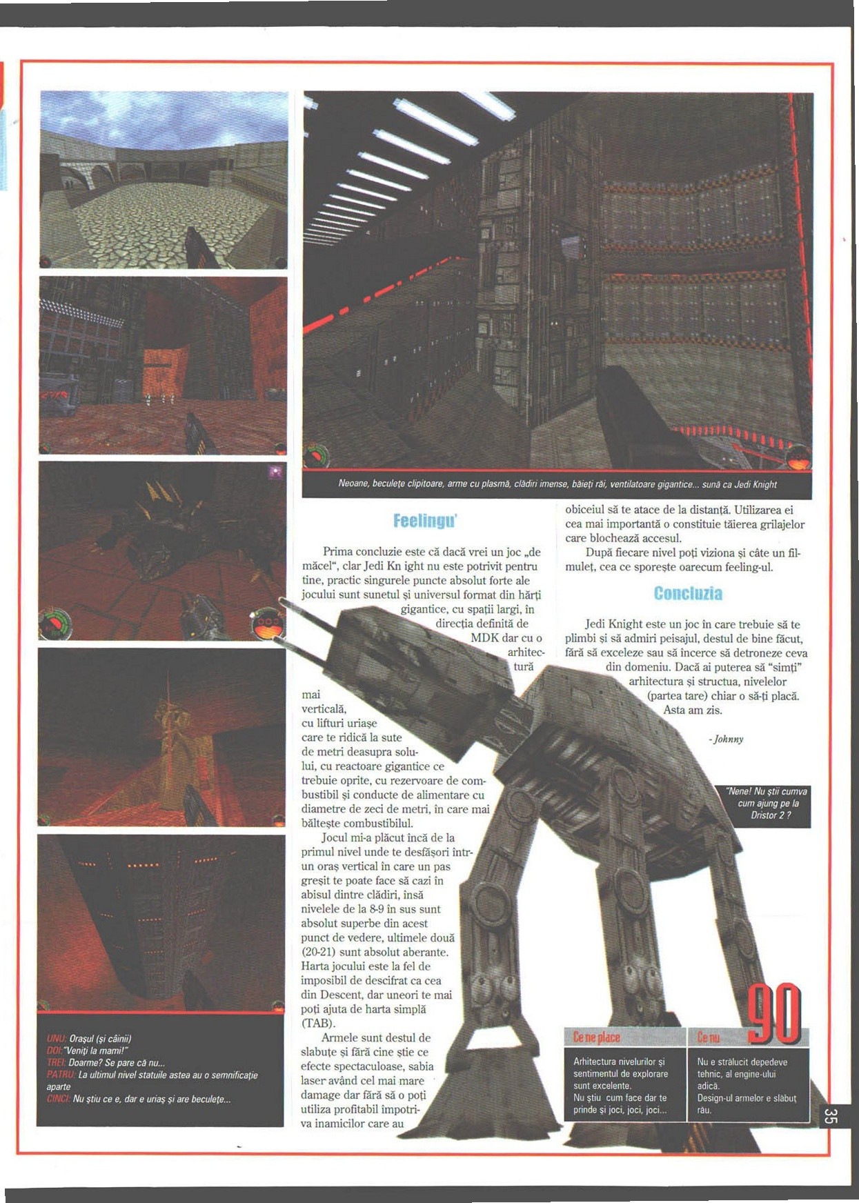 Numărul 9, pagina 37 — Jedi Knight: Dark Forces II