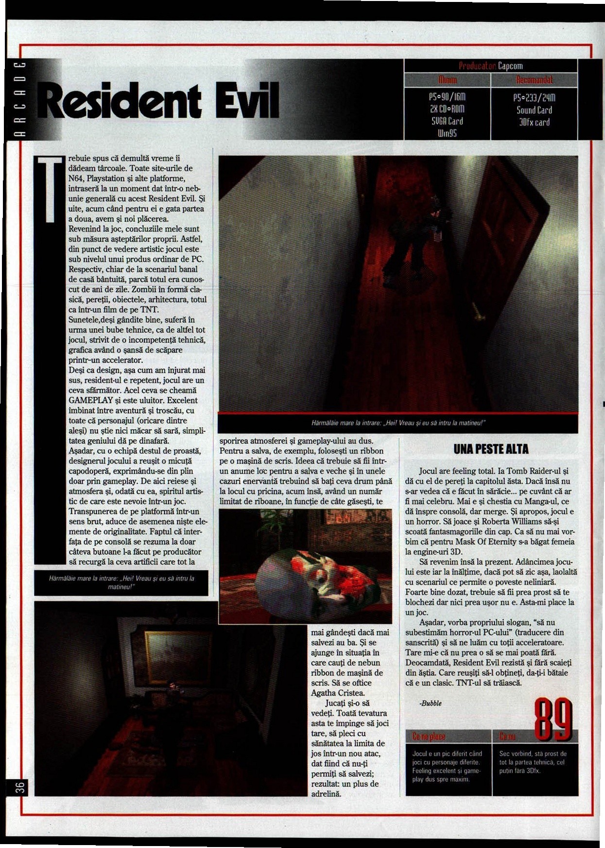 Numărul 9, pagina 38 — Resident Evil