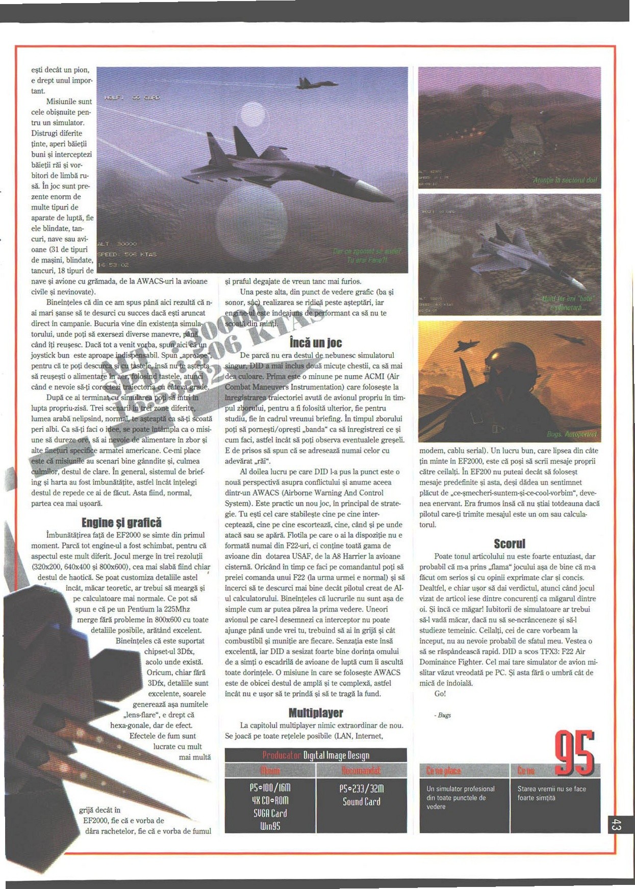 Numărul 9, pagina 45 — F22: Air Dominance Fighter