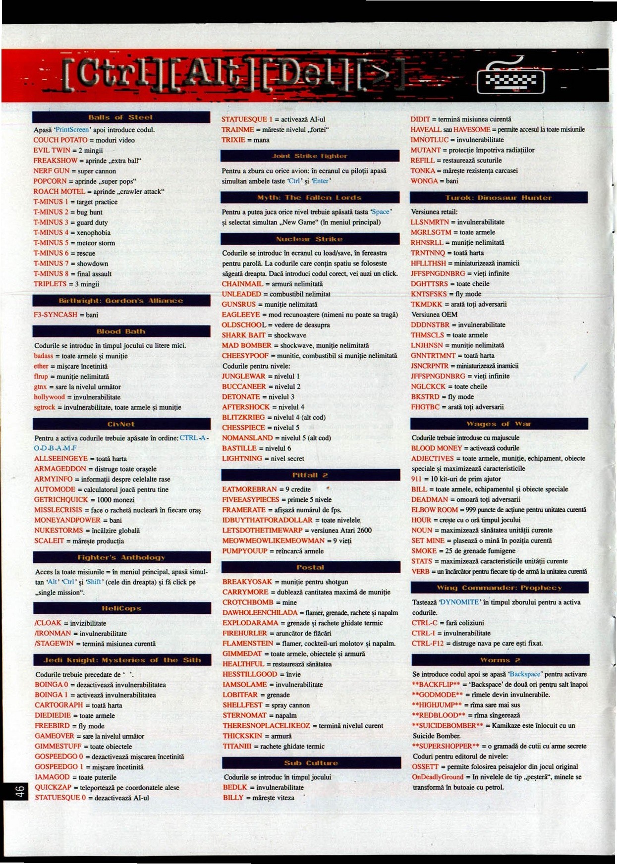 Numărul 9, pagina 48 — [Ctrl][Alt][Del][>]