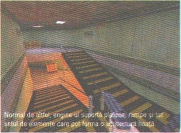 Normal de altfel, engine-ul suportă platforme, rampe și tot setul de elemente care pot forma o arhitectură lucrată