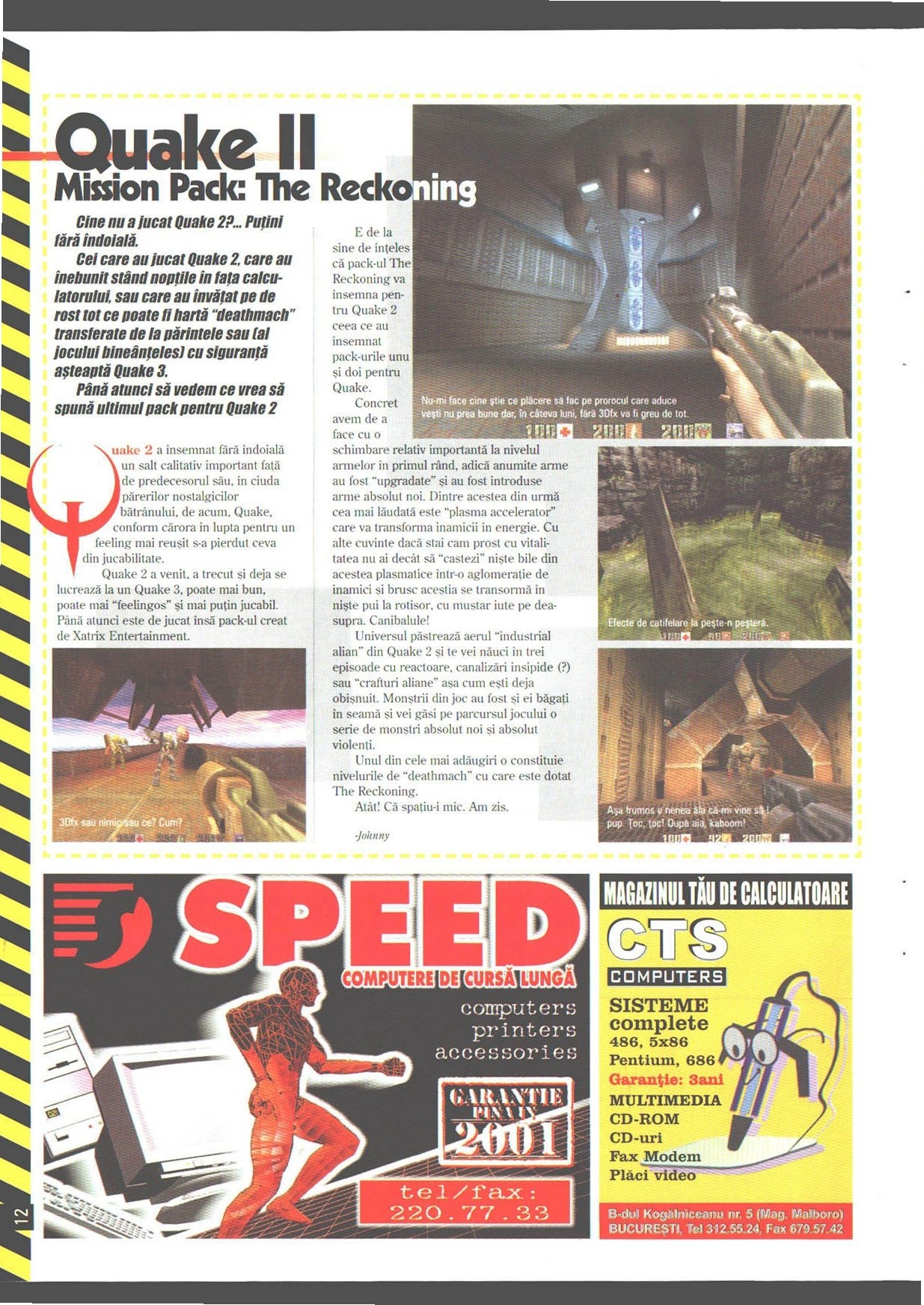 Numărul 10, pagina 14 — Quake II Mission Pack: The Reckoning